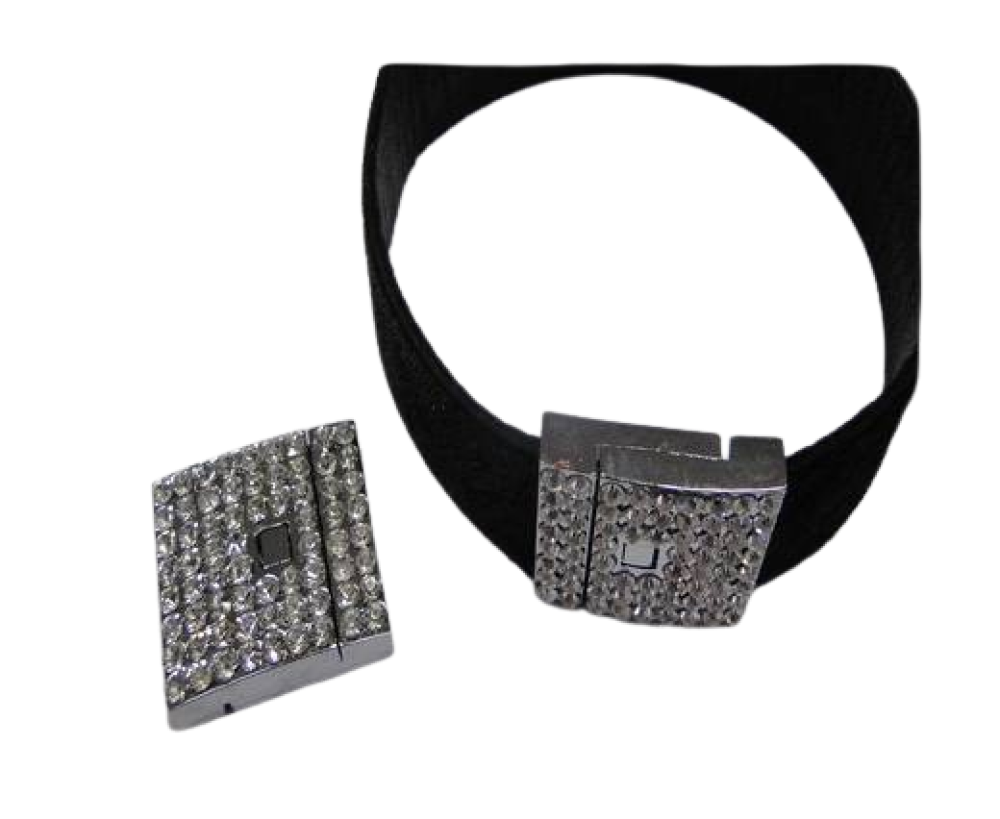 Zamak magnetic claps MGL-233-20*2,5mm (steel)