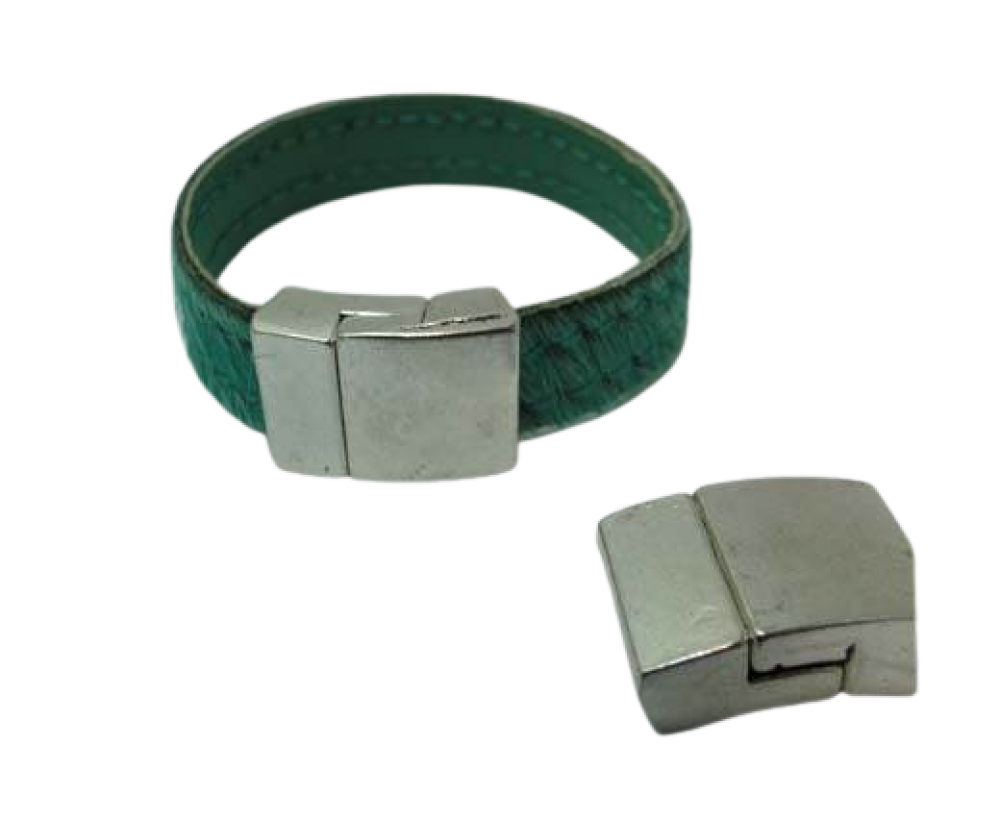 Zamak magnetic clasp: MGL-325 10*3mm (Antique silver)