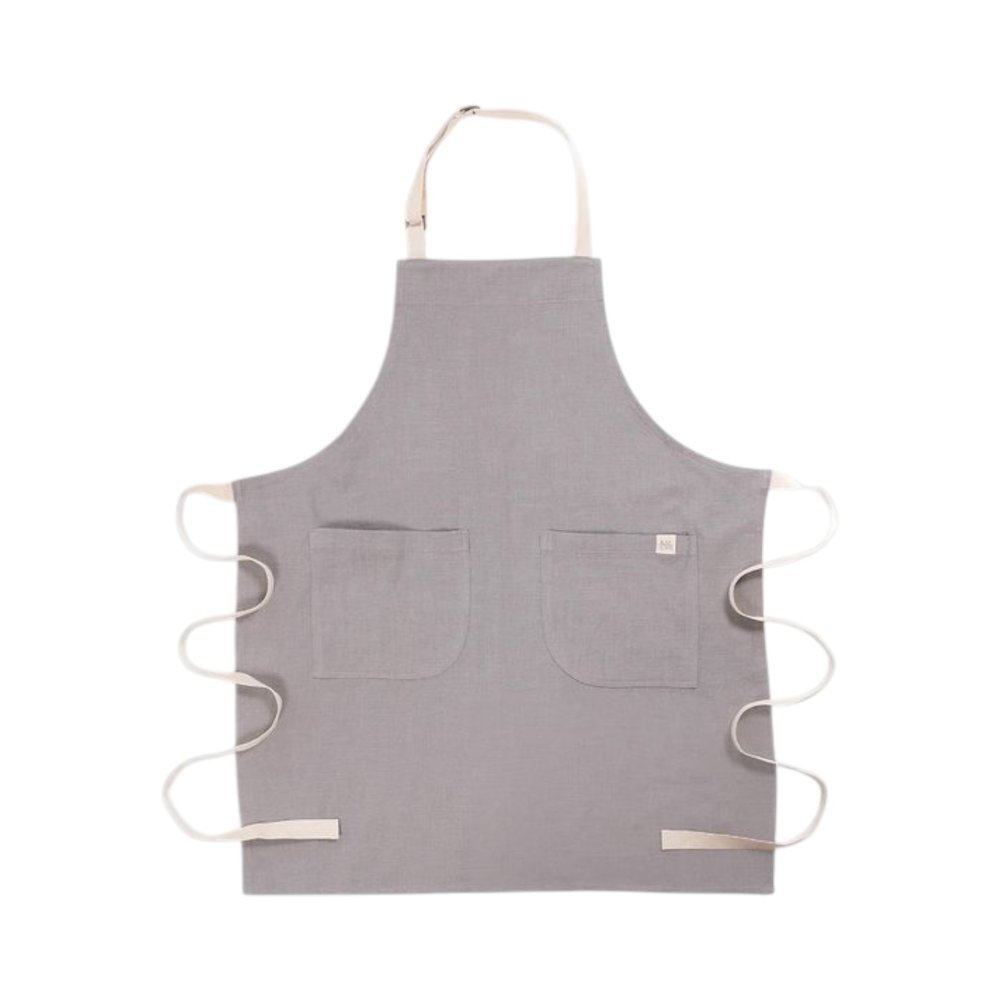 Vintage Purple Cotton Apron