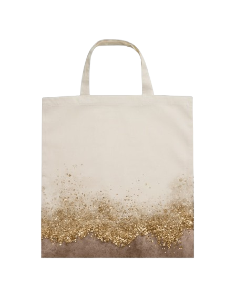 Cotton Tote Bag - sand beige