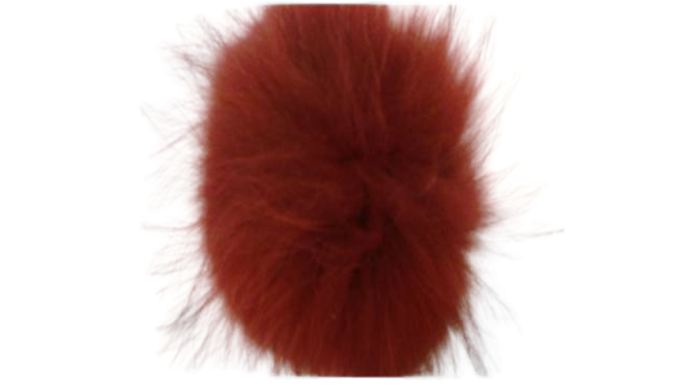 Finn Raccoon Pom Pom-Red-14cms