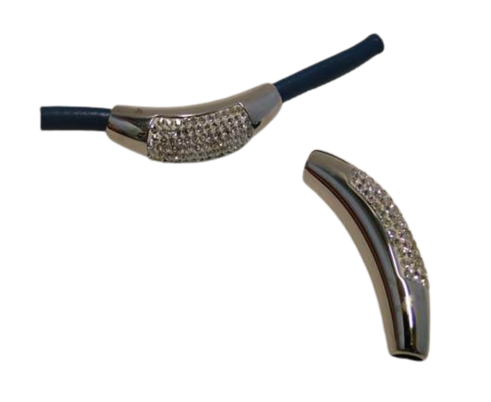 Stainless steel part for leather: SSP-628 7mm (Steel)