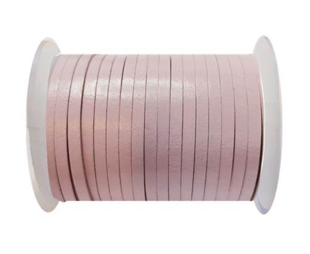 Cowhide Leather Jewelry Cord -3mm-PINK
