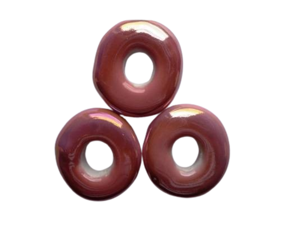 Ceramic Flower - 19*5mm (Pink AB)