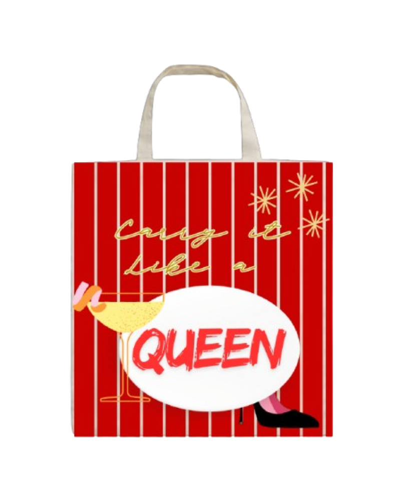 Cotton Tote Bag - Queen