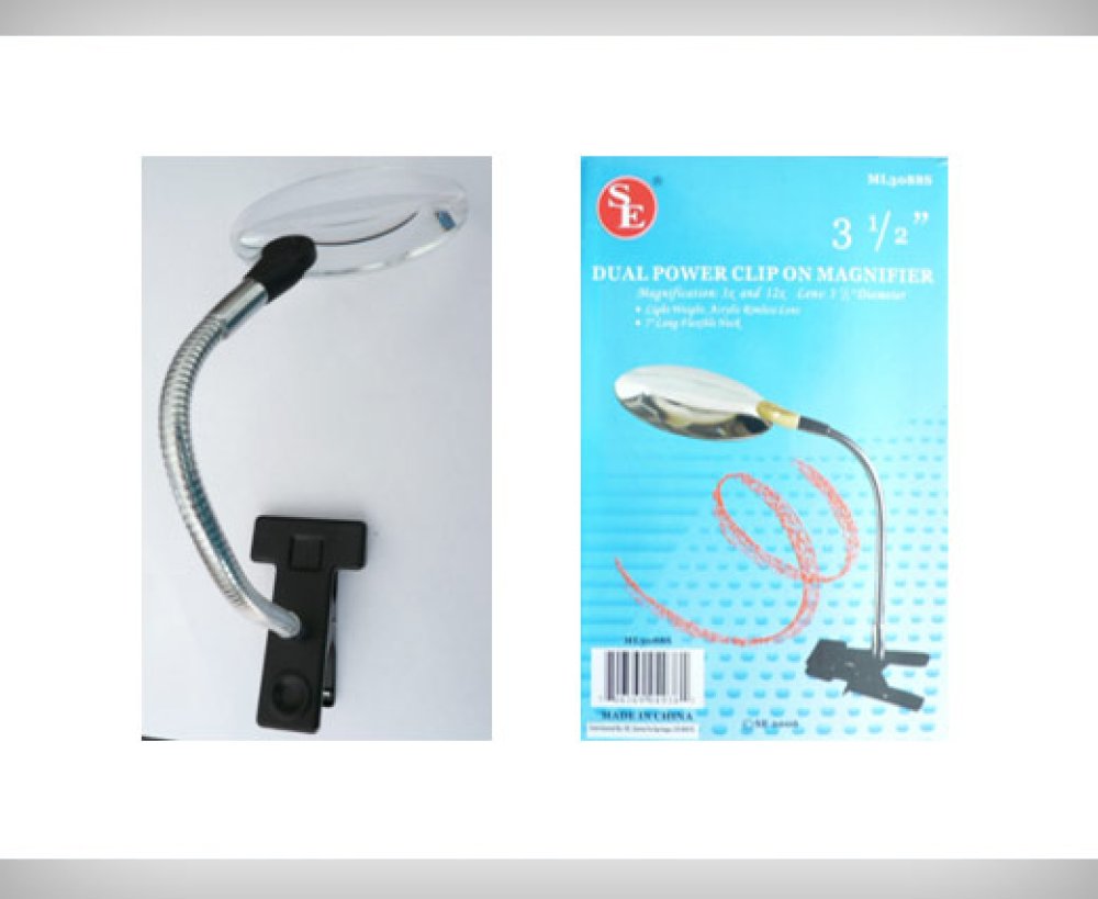 Dual Power Clip on Magnifier