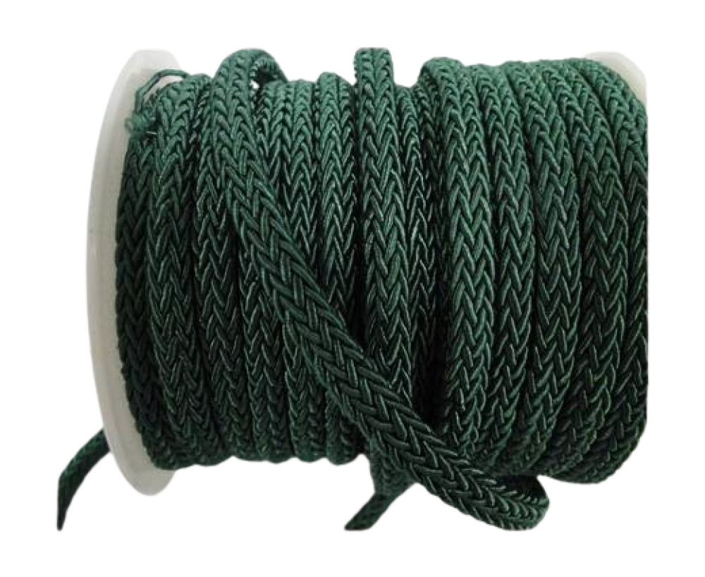 Swift Braided Cord without inner-Green-6mm