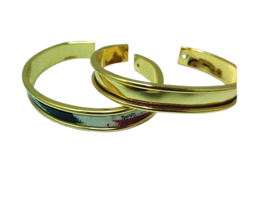 Blank Cuff Bracelet - MGL-383- 5mm - Gold