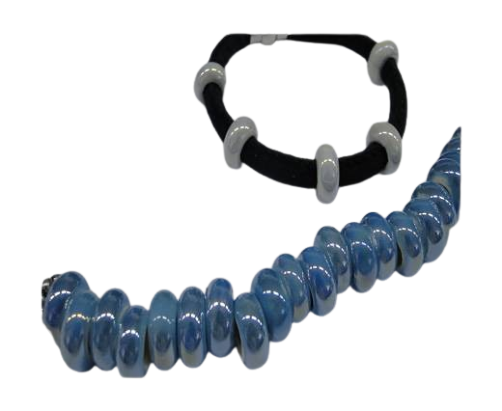 Ceramic Beads - 6mm (Turquoise AB)