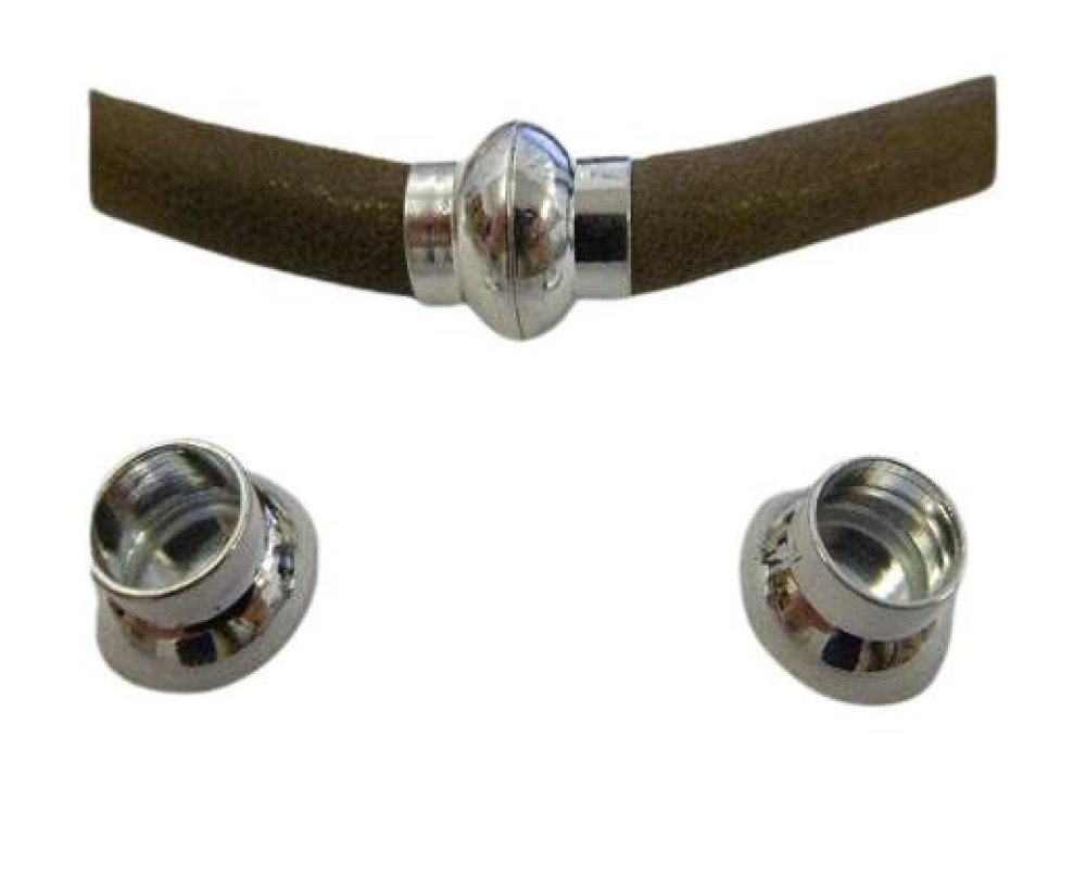 Zamak magnetic claps: MGL-4 8MM (steel)