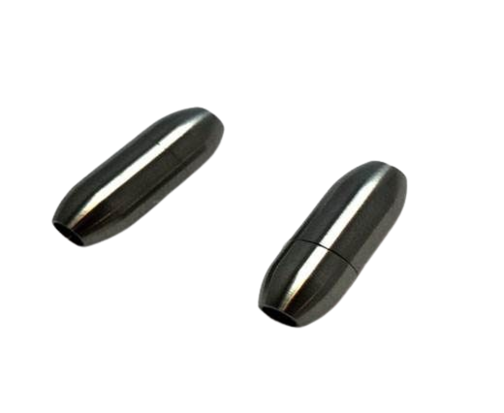 Stainless Steel Magnetic Clasp,Steel,MGST-03 3mm