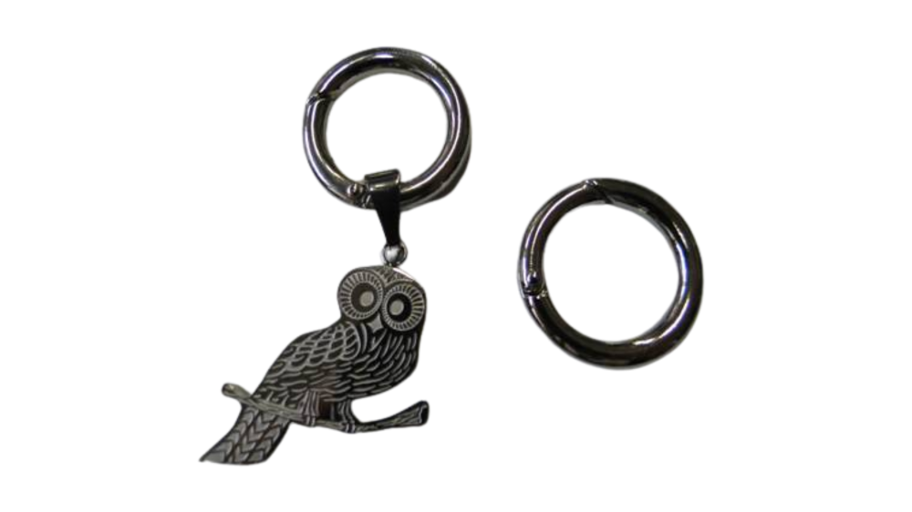 Zamak Round Key Ring Finding - MGL-257