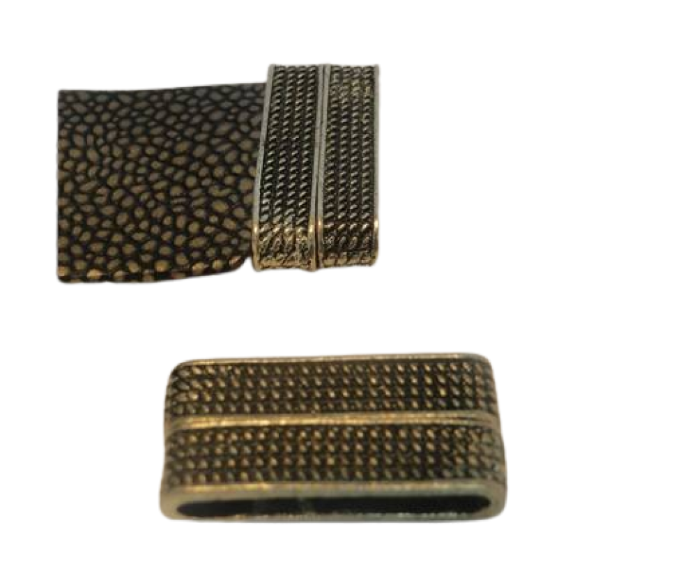 Zamak magnetic claps MGL-32-28*4mm-Antique-Silver