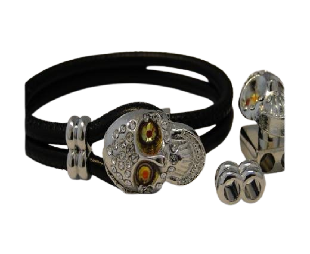 Zamak Open Hook Clasp: MGL-94 6mm (Steel)