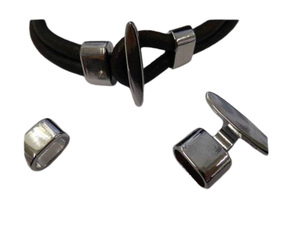 Zamak Clasp ZAML-12-11x5MM-STEEL