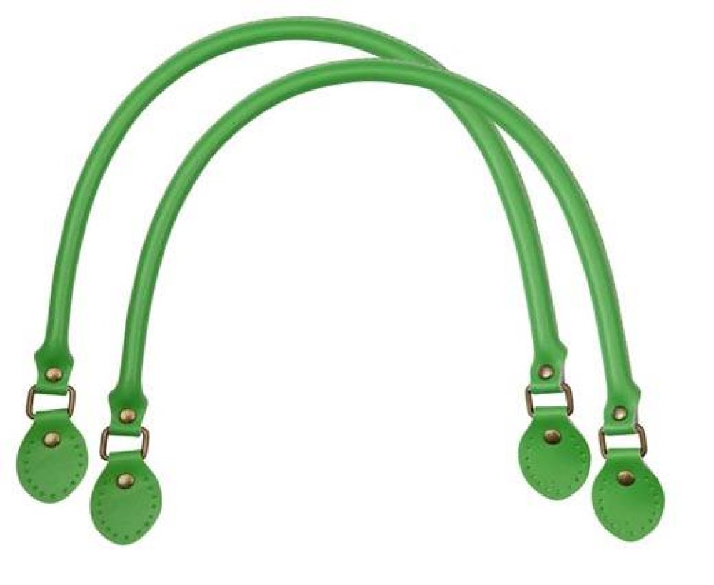 Leather-Bag Handle-Style1- Green