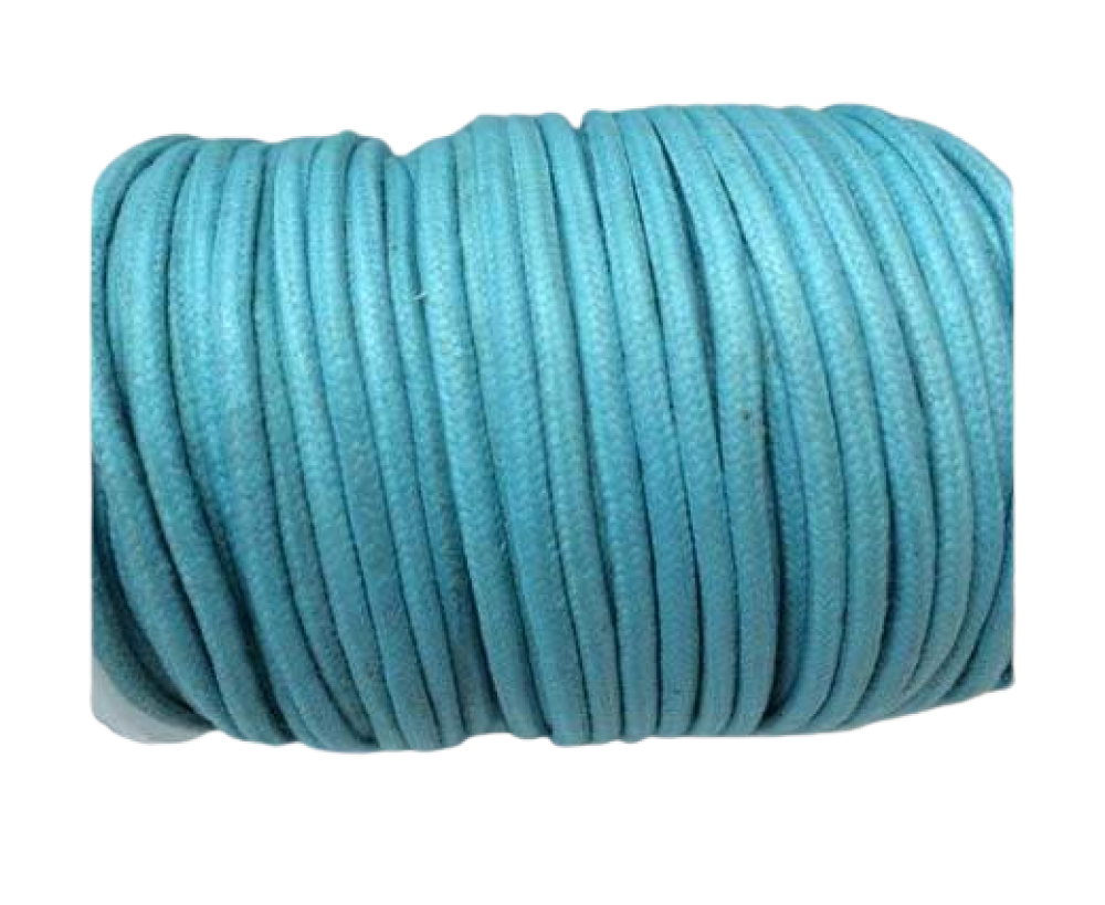 Wax Cotton Cords - 1,5mm - Turquoise