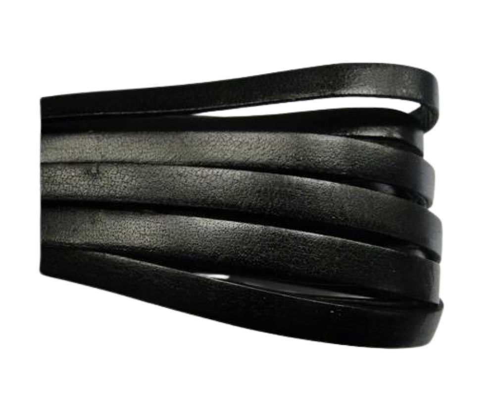 Flat Italian -Black -8mm*2mm