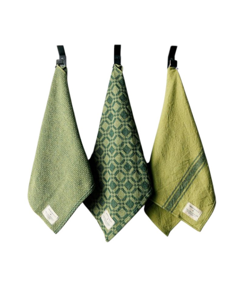 Green Kitchen Towels