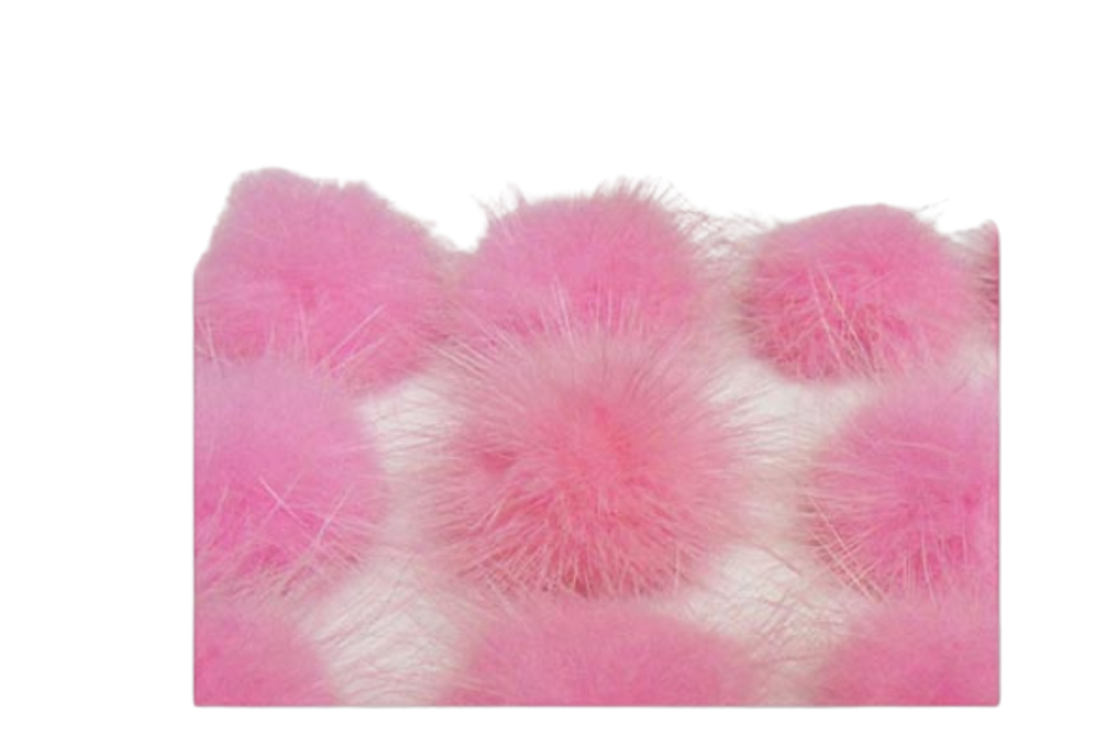 Mink Pom Pom Light Pink