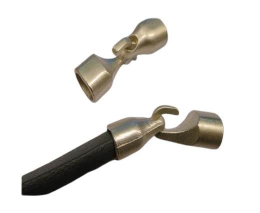 Zamak magnetic claps MGL-74-10*7mm-steel matt