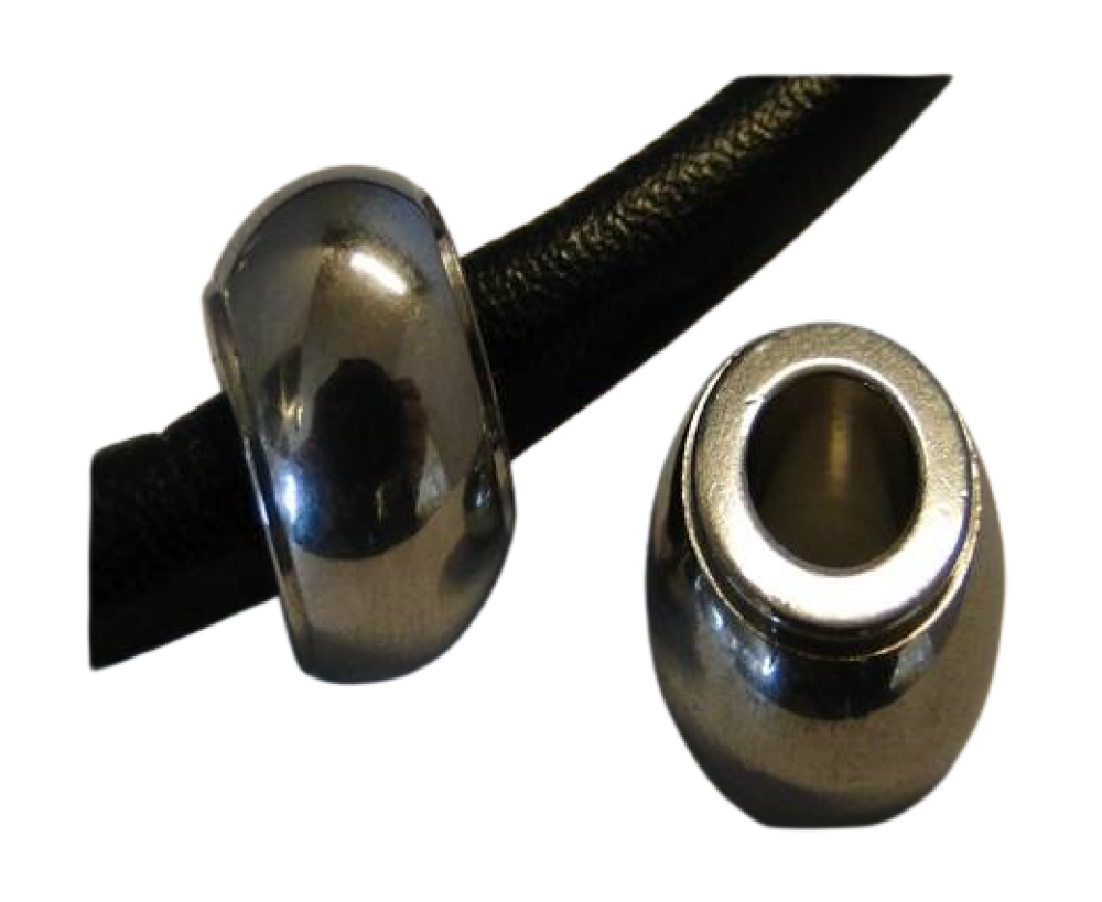 Stainless steel part for leather: SSP-181 6mm (Steel)