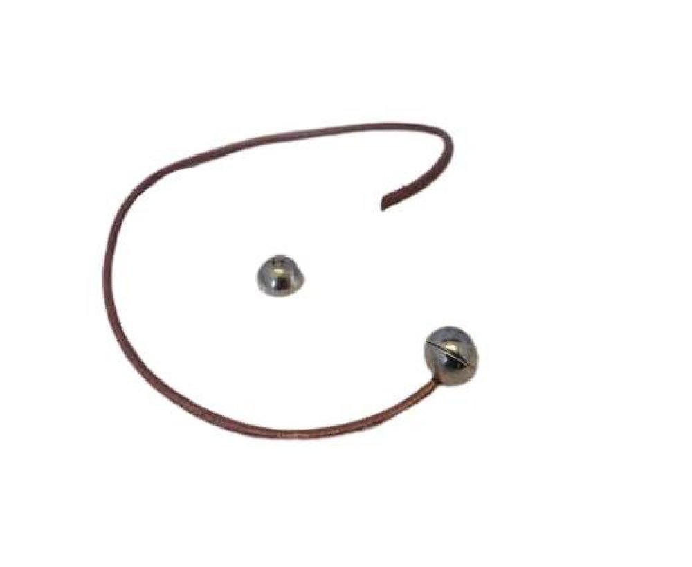 Zamak magnetic clasp: MGL 5 6MM (steel)
