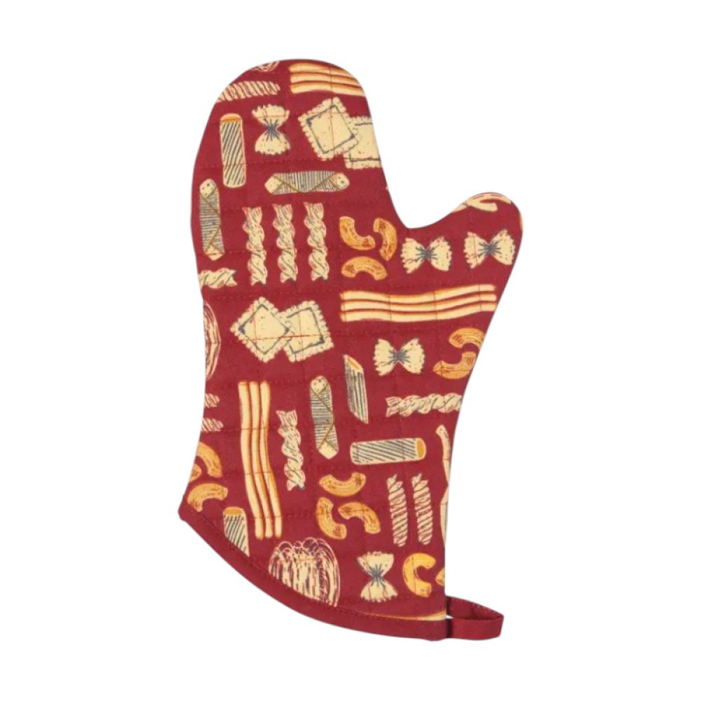 Pasta Print Oven Mitt