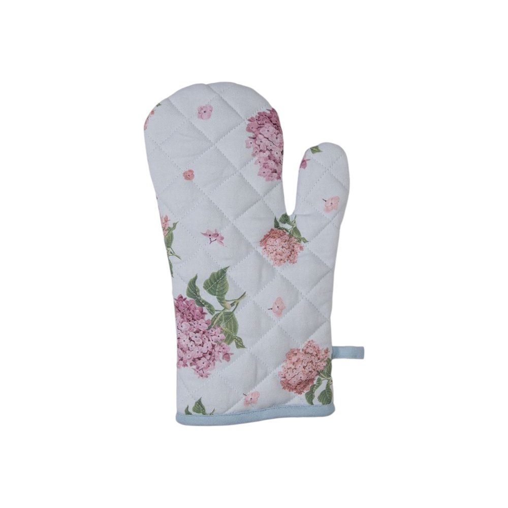 Hydrangea Pattern Oven Mitt