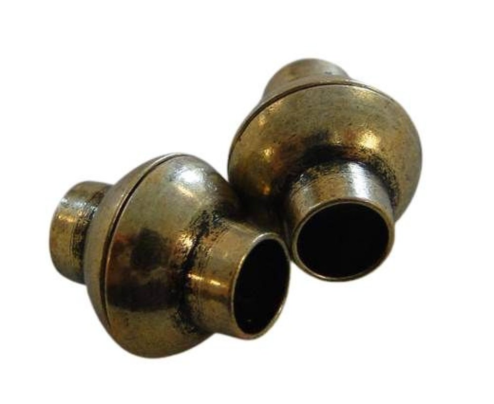 Zamak magnetic clasp: MGL 4 6mm (Antique Gold)