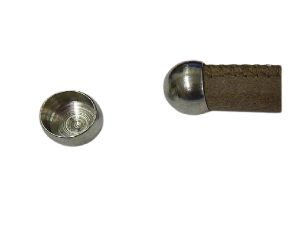 Stainless steel end cap: SSP-641 8.5mm (Steel)