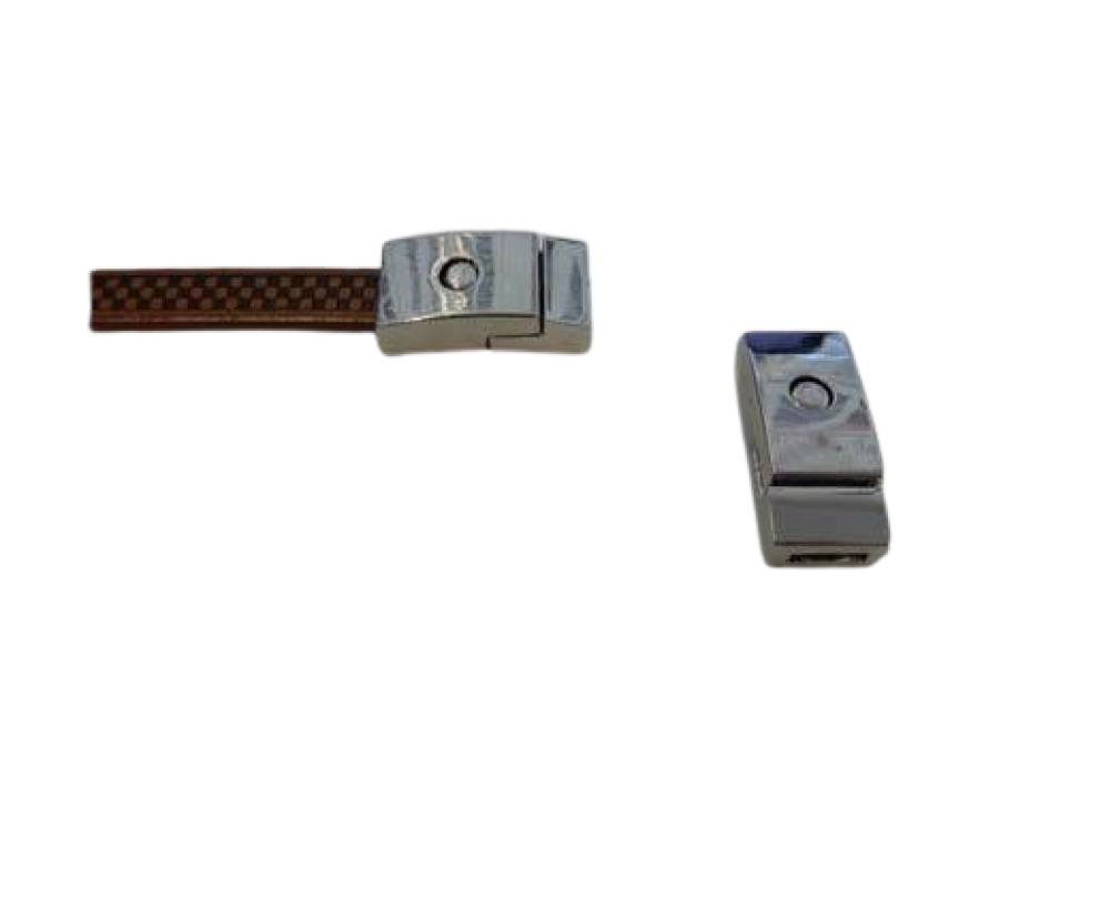 Zamak magnetic clasp: ZAML-29 8*2mm (Steel)
