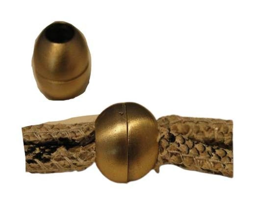 Zamak magnetic clasp: MGL 5 7mm (Gold)