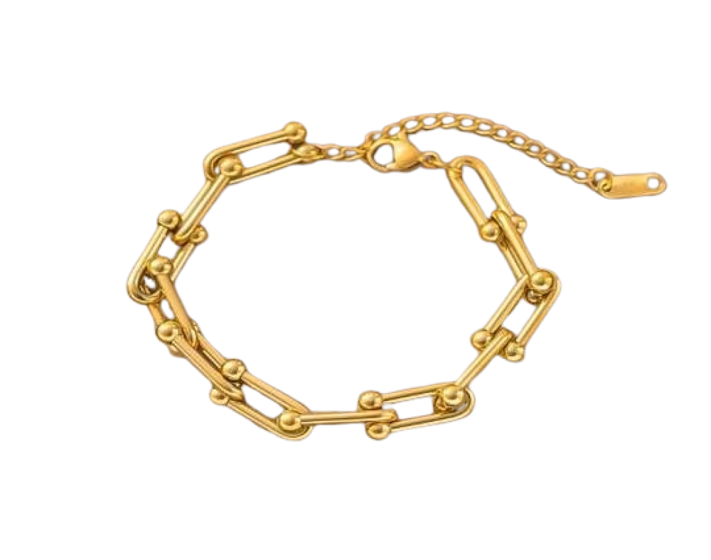 Gold plated stainless steel Bracelets - 44