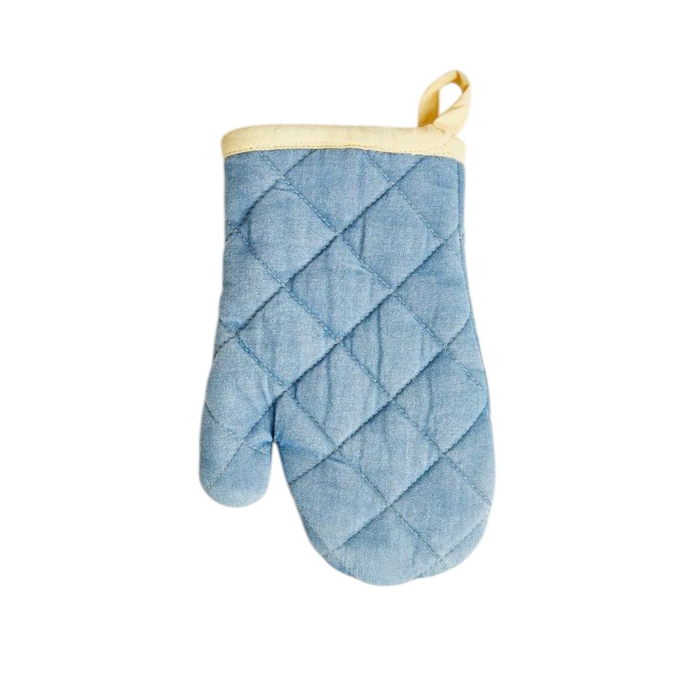 Denim Colored Oven Mitt