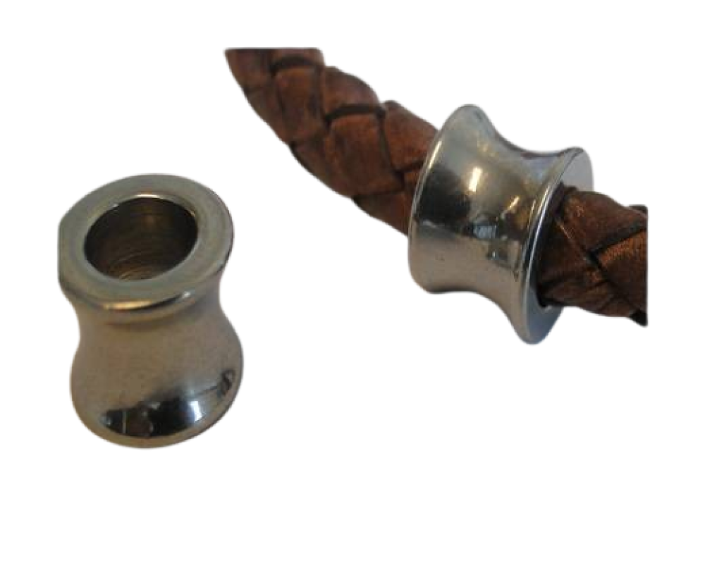 Stainless steel part for leather: SSP-57 6mm (Steel)
