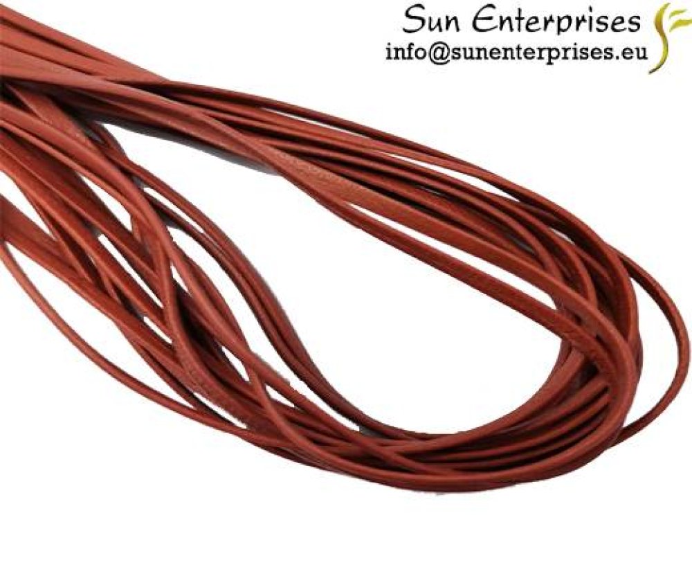 Flat Nappa Leather -3mm- Light red