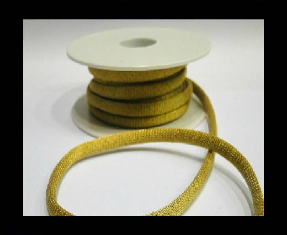 Meshwire-Cotton-Filled-6mm-Gold