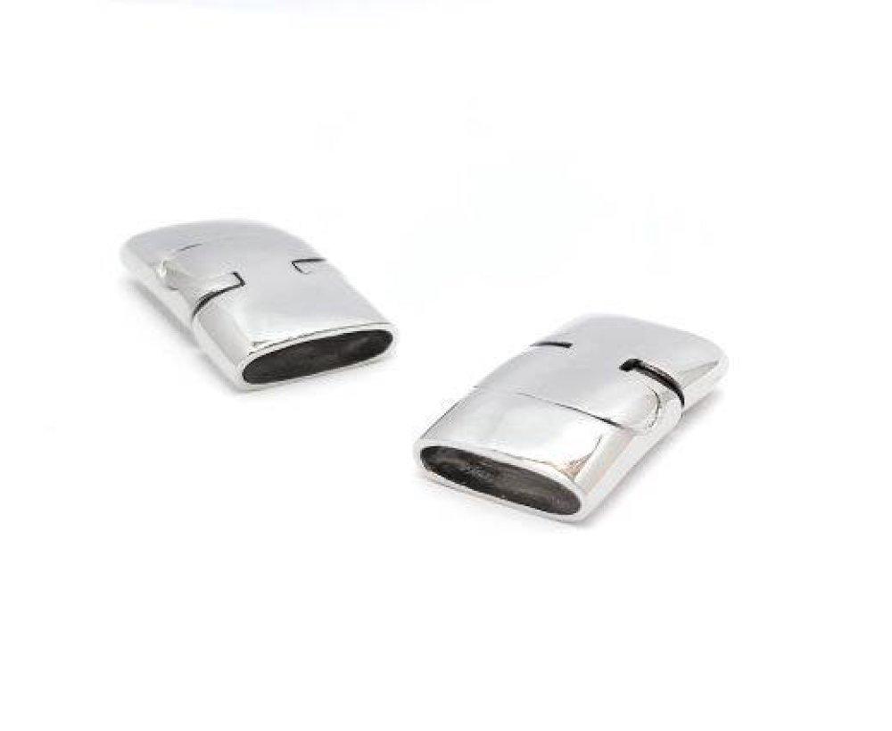 Stainless Steel Magnetic Clasp,Steel,MGST-140-12.4mm