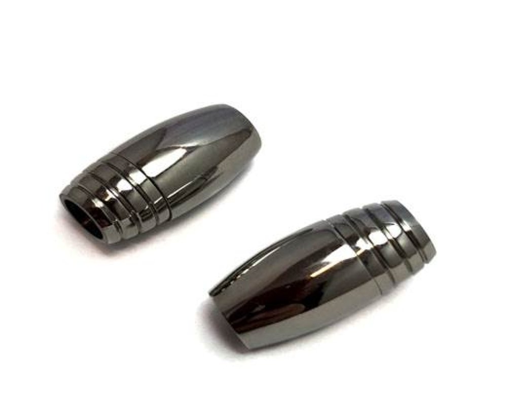 Stainless Steel Magnetic Clasp: MGST-16 5mm (Steel)