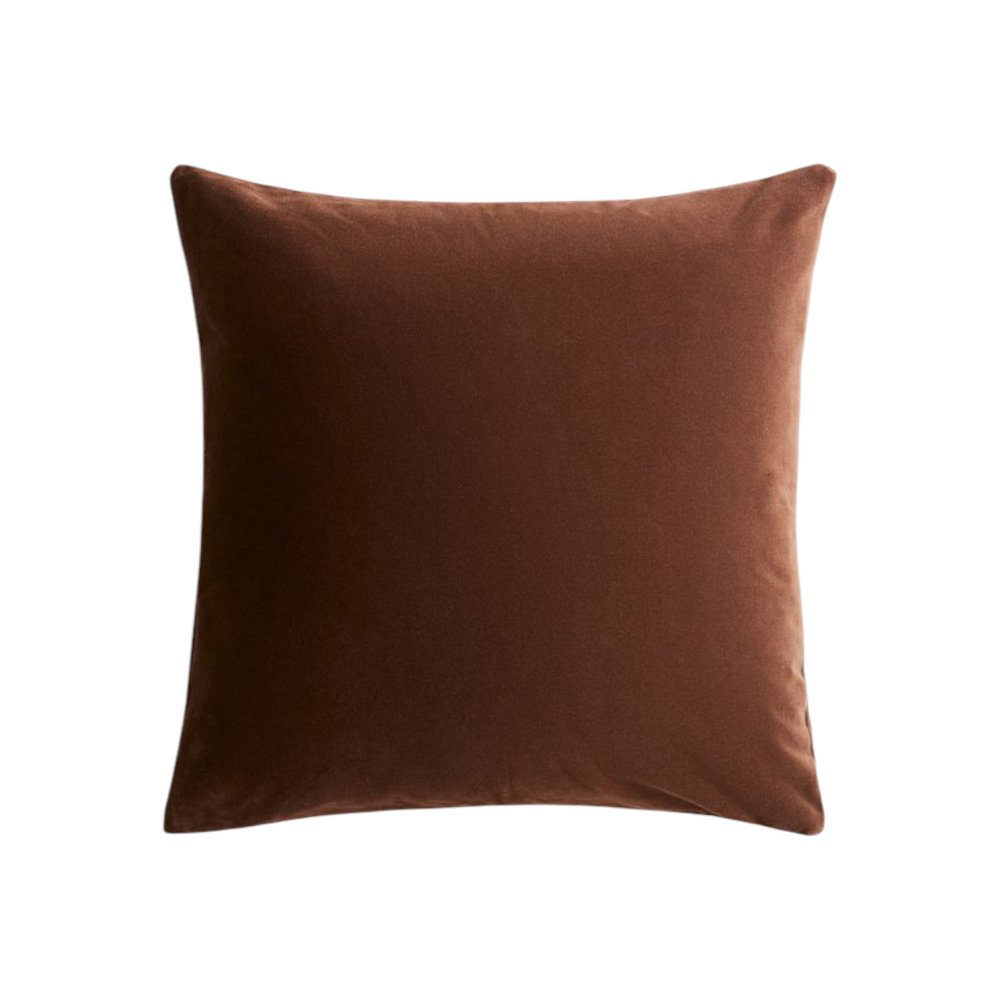 Warm Deep Brown Cushion