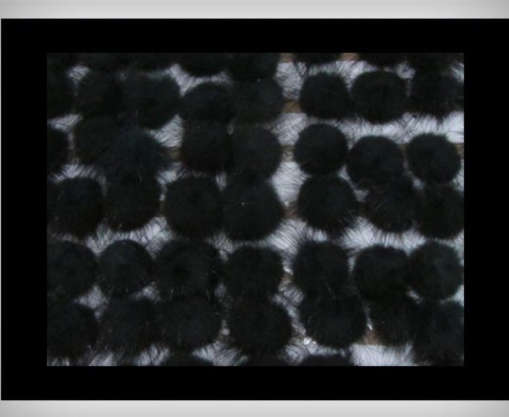 Mink Pom Pom Dark-Green