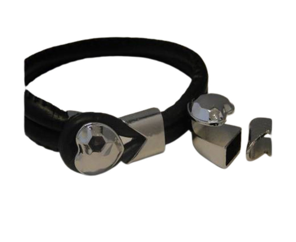 Zamak Open Hooks Clasps -MGL58-10x5mm