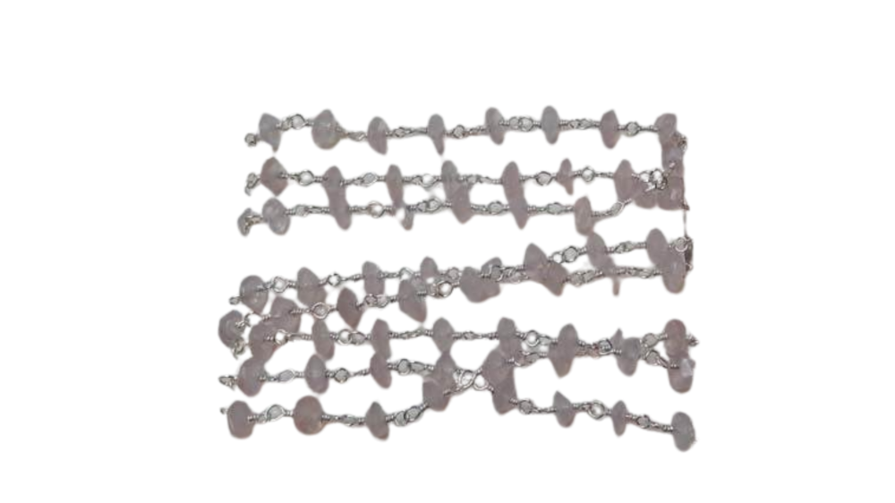 Gemstone Chains - Rose Quartz