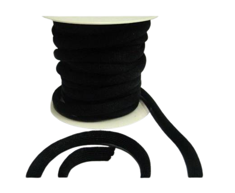 Meshwire-Cotton-Filled-8mm-Black