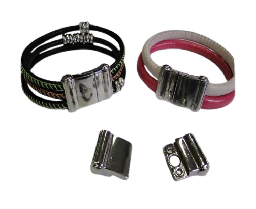 Zamak magnetic claps: MGL-193 13*4mm (steel)