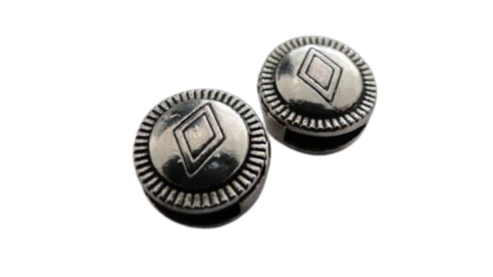 Zamak magnetic clasp: ZAML-44 10*2.5mm (Steel)