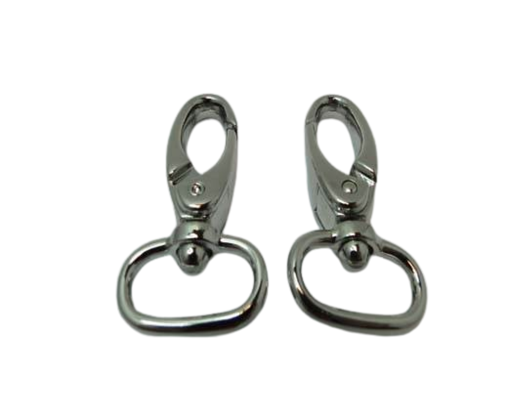 zamak lanyard clasp-FI-7093-47mm-Steel