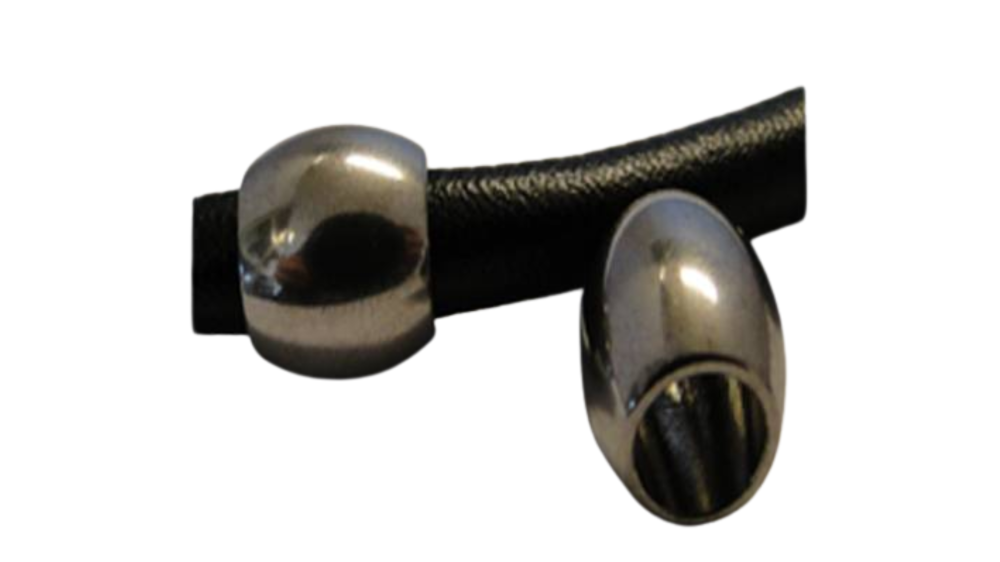 Stainless steel part for leather: SSP-174 6mm (Steel)