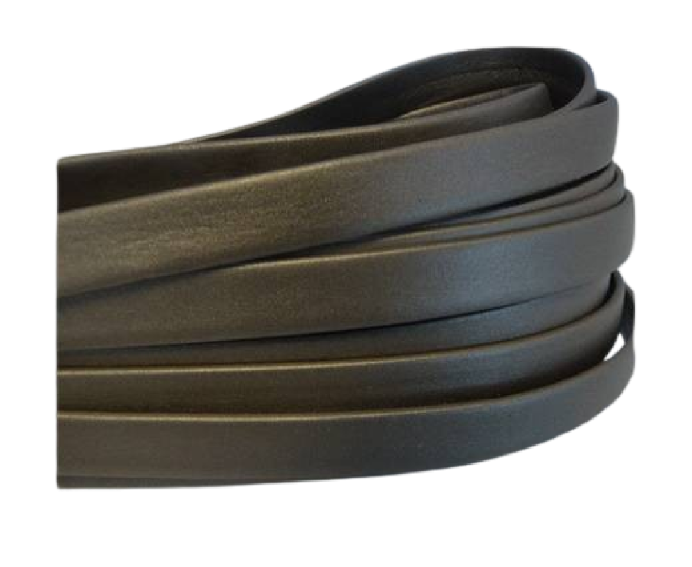 Nappa Flat - Silver - 10mm